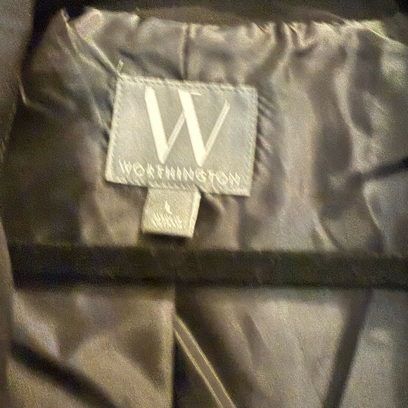 Worthington Women’s Suit  Elegant Black Blazer and Trousers - Picture 3 of 13